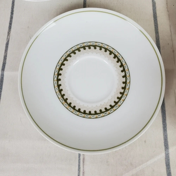 Vintage Noritake  Hermatige Tea Cup and Saucer Set of 2 Pattern 6226 - Picture 11 of 12